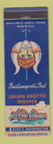 Matchbook Cover - Sahara Grotto Mouper Indianapolis IN