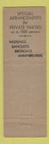 Matchbook Cover - Frank Dailey's Meadowbrook Cedar Grove NJ
