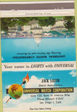 Matchbook Cover - US Capitol Universal Match San Diego CA Jack Salem 40 Strike