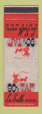 Matchbook Cover - LaSalle Hotel Chicago IL 90's Tap SAMPLE