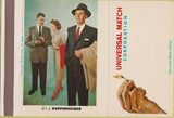 Matchbook Cover - Kuppenheim Clothes Universal Match BLANK 40 Strike