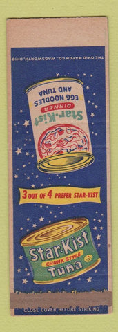 Matchbook Cover - Star Kist Egg Noodles Tuna SAMPLE MISPRINT