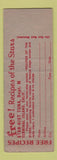 Matchbook Cover - Star Kist Egg Noodles Tuna SAMPLE MISPRINT