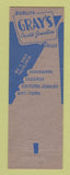 Matchbook Cover - Gray's Jewelry Tulsa OK