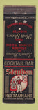 Matchbook Cover - Steuben Restaurant Boston MA