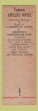 Matchbook Cover - Antlers Hotel Colorado Springs