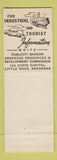 Matchbook Cover - Arkansas Tourism AR Little Rock