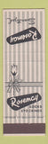 Matchbook Cover - Rosemay Socks Stockings Belgium