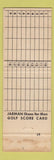 Matchbook Cover - Jarman Men's Shoes Michael's Department Store Rosedale MS