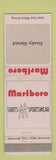 Matchbook Cover - Marlboro Men's Clothes Stanley Slotnick