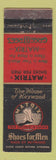 Matchbook Cover - Matrix Men's Shoes