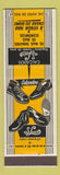 Matchbook Cover - Calcados S Luir Shoes Brazil