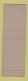 Matchbook Cover - No Ring Cleaning Fluid