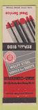 Matchbook Cover - Wolff Steel Service Chicago IL