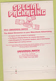 Matchbook Cover - Universal Match Corp C Hunt Cincinnati OH 40 Strike