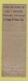 Matchbook Cover - Capps Men's Clothes Newburn's Des Moines IA