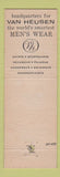 Matchbook Cover - Van Heusen Men's Clothes Edwards Toggery McKeesport PA
