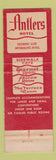 Matchbook Cover - Antlers Hotel Colorado Springs