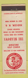Matchbook Cover - The Meadows Restaurant Hudson NH DD Bean