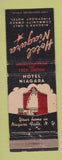 Matchbook Cover - Hotel Niagara Falls NY WEAR
