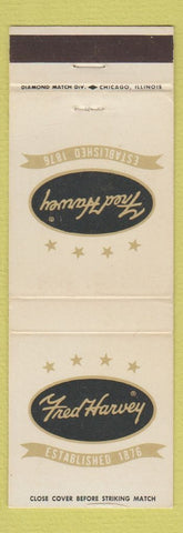 Matchbook Cover - Fred Harvey