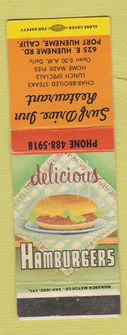 Matchbook Cover - Surf Drive Inn Restaurant Port Hueneme CA