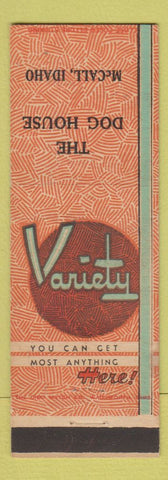 Matchbook Cover - The Dog House McCall ID