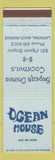 Matchbook Cover - Ocean House Restaurant Maui Hawaii Lahaina