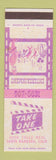 Matchbook Cover - Take One Santa Barbara CA