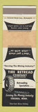 Matchbook Cover - Tire Retread Company Virginia MN WEAR