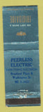 Matchbook Cover - Frigidaire Appliances Peerless Electric WEAR