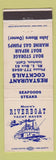 Matchbook Cover - Moore's Riverboat Yacht Haven Restaurant Isleton CA