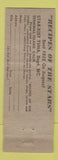 Matchbook Cover - Star Kist Tuna Terminal Island CA