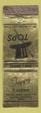 Matchbook Cover - Toppy Tavern Parma Heights OH WORN