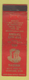 Matchbook Cover - Top Tavern Cleveland OH WORN