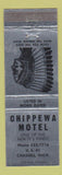 Matchbook Cover - Chippewa Motel Chassell MI