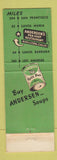 Matchbook Cover - Andersen's Pea Soup Restaurant Buellton CA