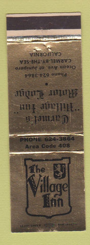 Matchbook Cover - Village Inn Carmel by the Sea CA Motor Inn