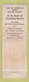 Matchbook Cover - Village Inn Carmel by the Sea CA Motor Inn