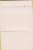 Matchbook Cover - Ottawa National Bank Ottawa IL 40 Strike
