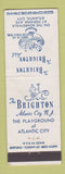 Matchbook Cover - Brighton Hotel Atlantic City NJ #2