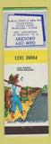 Matchbook Cover - Gem City Grocery Fankfort IN