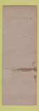 Matchbook Cover - Murray Funeral Home Roxbury MA?