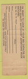 Matchbook Cover - Match Corp H Russell Fink Canton OH