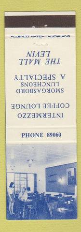 Matchbook Cover - Intermezzo Coffee Lounge Levin New Zealand