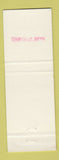 Matchbook Cover - Intermezzo Coffee Lounge Levin New Zealand