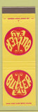 Matchbook Cover - Butterfly Des Moines IA