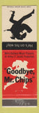 Matchbook Cover - Goodbye Mr Chips MGM Movie