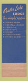 Matchbook Cover - Crater Lake National Park OR