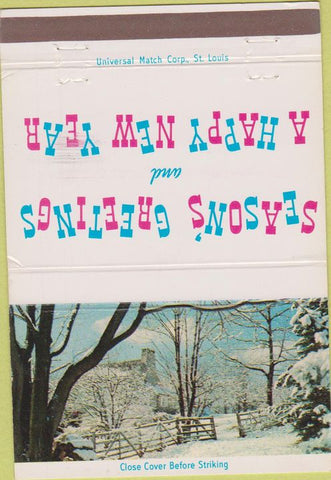 Matchbook Cover - Wabash Valley Trust Co Peru IN 40 Strike